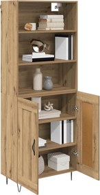 vidaXL Highboard 2 pcs Artisan Oak 69,5 x 34 x 180 εκ.