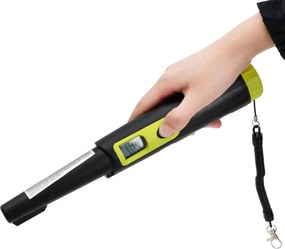 vidaXL Ανιχνευτής Μετάλλων Pinpointer με Οθόνη LCD Μαύρος και Κίτρινος
