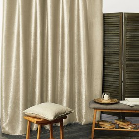 Κουρτίνα (140x260) Με Τρουκς Whitegg K092 Μπεζ