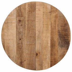 vidaXL Τραπέζι Bistro Ø60 x 76 εκ. Ακατέργαστο Ξύλο Μάνγκο