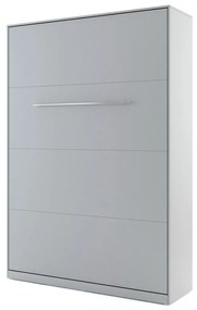 Σετ επίπλων Concept Pro Lenart AH145, Γκρι, Πλαστικοποιημένη μοριοσανίδα, Τάβλες για Κρεβάτι, 140x200, Με κρεβάτι, Με πρόσθετο εξοπλισμό, Ενιαίος, Διπλό