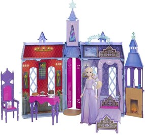 Το Κάστρο Της Αρεντέλλα Με Κούκλα Έλσα Disney Frozen HLW61 Purple-Multi Mattel