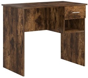 vidaXL Γραφείο Καπνιστή δρυς 90 x 49.5 x 75 εκ. Επεξεργασμένο ξύλο