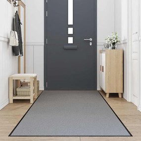vidaXL Πατάκι Πόρτας Γκρι 115x400 εκ.