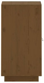 vidaXL Μπουφές Καφέ Μελί 34x40x75 εκ. από Μασίφ Ξύλο Πεύκου