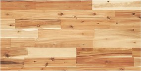 vidaXL Ράφι Κρεμαστό 100x40x4 εκ. Φινίρισμα Λαδιού Μασίφ Ακακία