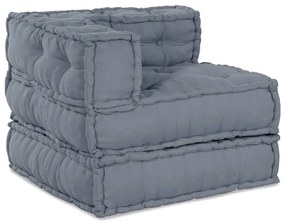 vidaXL Μαξιλάρι Γκρι 70 x 70 x 54 εκ Πολυεστέρας