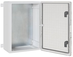 vidaXL Ντουλάπι Ελέγχου Γκρι 35 x 19.5 x 50 εκ. ΑΒΣ Πλαστικό