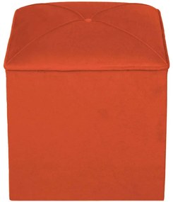 Σκαμπό Boise 558ZEN1383 40x40x43cm Tile Red