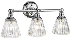 Απλίκα Φωτιστικό Μπάνιου 3xG9 Χρώμιο IP44 Keynes QN-KEYNES3-BATH Quintiesse Elstead Lighting-QN-KEYNES3-BATH-Χρώμιο QN-KEYNES3-BATH