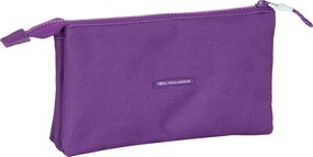 Διπλή Κασετίνα Real Valladolid C.F. Μωβ 22 x 12 x 3 cm