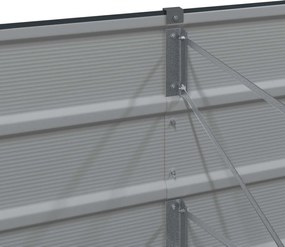 vidaXL Γλάστρα Ανθρακί 160 x 40 x 75 εκ. Ατσάλι