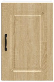 ντουλάπι τοίχου κουζίνας "Kalmar" Sonoma Oak Engineered Wood - Καφέ