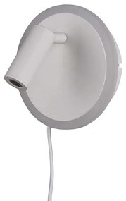 Φωτιστικό Τοίχου-Απλίκα Led Jordan 500Lm, 200Lm 15cm White Mat 229210231 Trio Lighting Metal