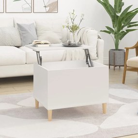 vidaXL Τραπεζάκι Σαλονιού Λευκό 60x44,5x45 εκ. από Επεξεργασμένο Ξύλο