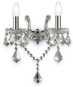 Απλίκα Ideal Lux Florian 035642 Χρώμιο