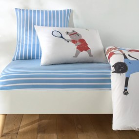 Παιδικό σεντόνι με λάστιχο 30% ανακυκλωμένο βαμβάκι, Neilo