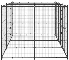 vidaXL Κλουβί Σκύλου Εξωτερικού Χώρου 7,26 μ² από Ατσάλι