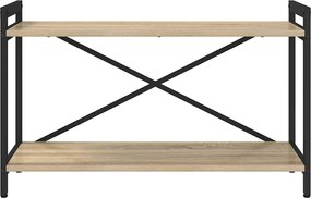 vidaXL Ράφι Βιβλίων Δρύς Sonoma 80 x 30 x 50 εκ Επεξεργασμένο ξύλο