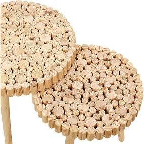 ΤΡΑΠΕΖΆΚΙΑ ΣΑΛΟΝΙΟΎ TABLE GIGOGNE RONDIN X2 M1 HD5208