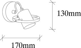 Wall Lamp Vaveyla - 444-A Vintage