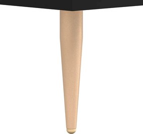 vidaXL Ντουλάπι Μαύρο 34,5x32,5x90 εκ. Επεξεργασμένο Ξύλο