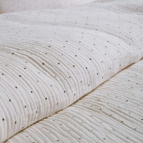 Παπλωματοθήκη Μονή (Σετ 160x230) Nef-Nef Homeware Dots Ecru
