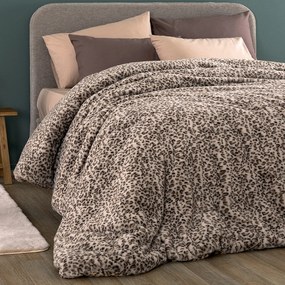 Γούνινο Κουβερτοπάπλωμα Υπέρδιπλο (220x240) Palamaiki Deva Grey