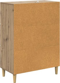 vidaXL Ντουλάπι με Συρτάρια 66 x 34,5 x 90 εκ Επεξεργασμένο Ξύλο