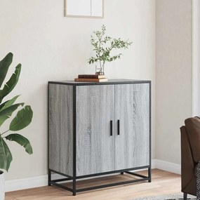 vidaXL Sideboard Sonoma Oak 68x35x76cm Κατασκευασμένο ξύλο και μέταλλο