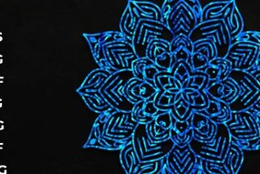 Intra απο ξύλο plywood 3mm-4mm πάχος – Διακόσμηση τοίχου Mandala Cut Laser Δίασταση 40x30 cm INTRAFABR-85464209