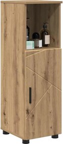 vidaXL Ντουλάπι Μπάνιου Artisan Oak 30 x 35 x 95 εκ
