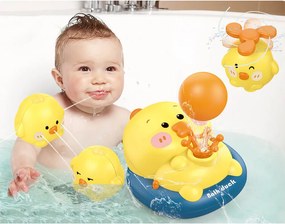 Παιχνίδια Μπάνιου (Σετ 4τμχ) Bebe Stars Duck 130-103