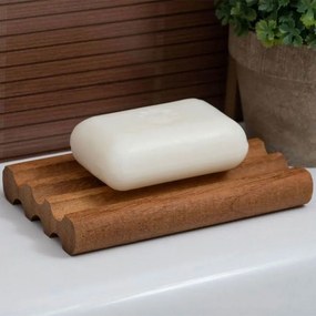 Σαπουνοθήκη Huhu292 261WCH1103 8x12cm Natural Aberto Design Wood