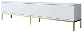 Έπιπλο Τηλεόρασης Lord 618BLY1199 180x30x47cm White-Gold