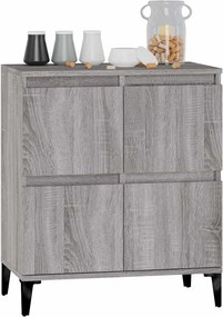 vidaXL Ντουλάπι Γκρι Sonoma 60x35x70 εκ. από Επεξεργασμένο Ξύλο
