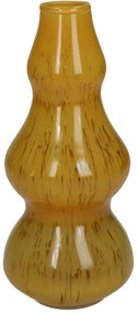 Βάζο ArteLibre Ώχρα Γυαλί 10x10x22cm-05154931
