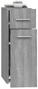 vidaXL Συρταριέρα Γενικής Χρήσης Γκρι Sonoma 20x45,5x60 εκ. Επεξ. Ξύλο