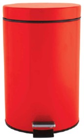 Κάδος Απορριμμάτων 7lt 05382.001 Red Metal