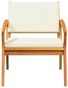 vidaXL Καρέκλες Κήπου  2 τεμ 59,5x70,5x72,5 εκ από Μασίφ Ξύλο Ακακίας