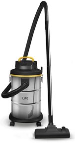 Life 221-0123 Cleanmaster Σκούπα Υγρών / Στερεών 1400W με Κάδο 25lt