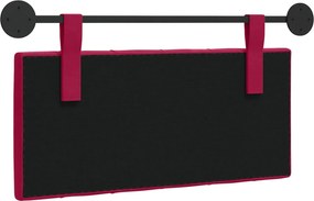 vidaXL Κρεμαστό Κεφαλάρι Κόκκινο Βελούδο