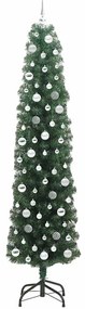 vidaXL Τεχνητό Χριστουγεννιάτικο Δέντρο με 300 LED Πράσινο 210 cm