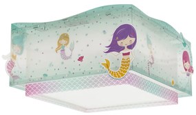 Παιδικό Φωτιστικό Πλαφονιέρα Ango Mermaids 63446