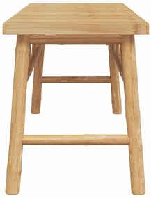 vidaXL παγκάκι Καφέ 110 x 38 x 45 cm Μπαμπού