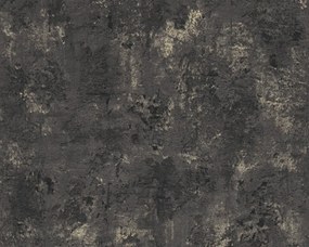 Ταπετσαρία Τοίχου Όψη Μπετό Ανθρακί 388234  53cm x 10m