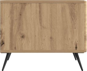 vidaXL Τραπεζάκι σαλονιού Artisan Δρυς 49 x 50 x 40 εκ