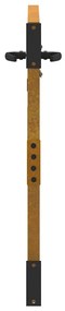 vidaXL Πύλη Κήπου 85 x 100 εκ. από Ατσάλι Corten