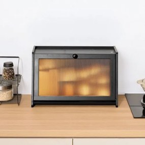 VEVOR Bread Box for Kitchen Counter Large Capacity Bamboo Storage Container