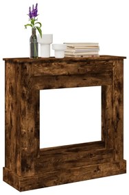 vidaXL Πλαίσιο Τζακιού Καπνιστή Δρυς 90x30x90 εκ. από Επεξ. Ξύλο